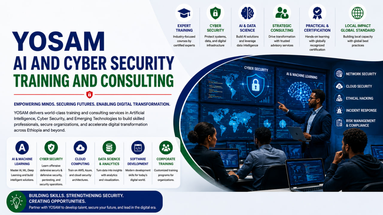 YOSAM artificial intelligence and cybersecurity training and consulting services